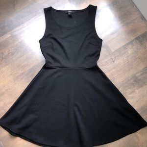 Black skater dress